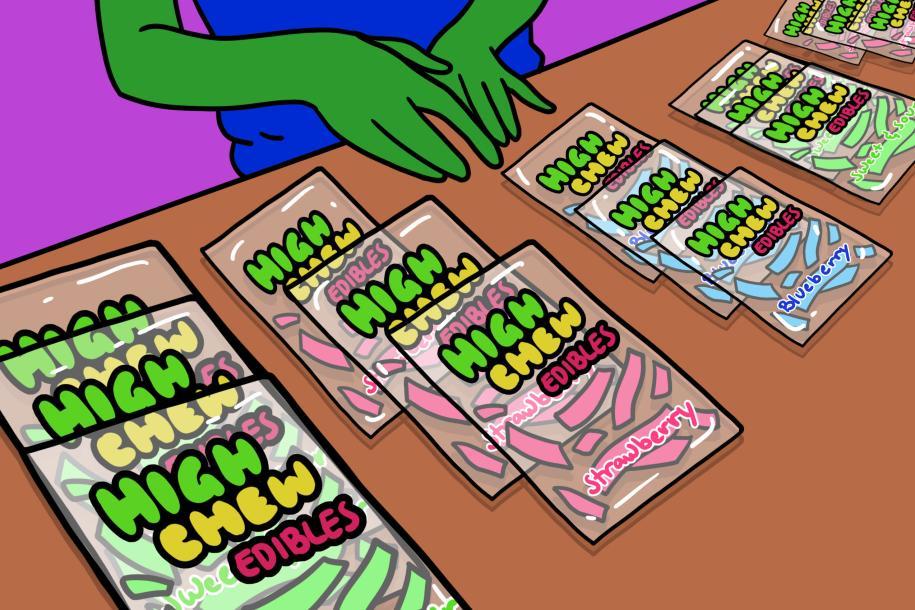 high chew edibles